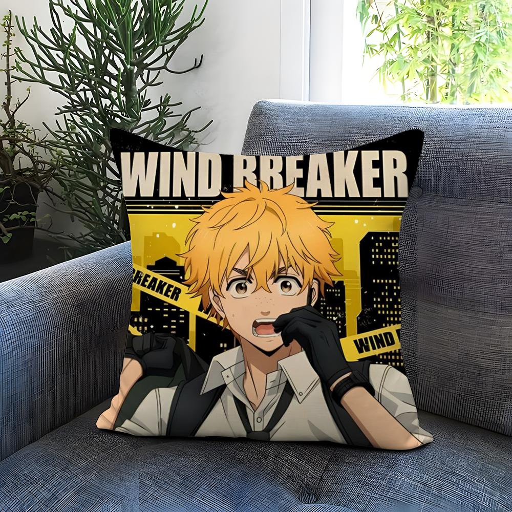 W-Wind Breaker Cushion Cover Comfortable Reversible Pillow Cover Ideal for Car Sofa Bedroom & Beyond
