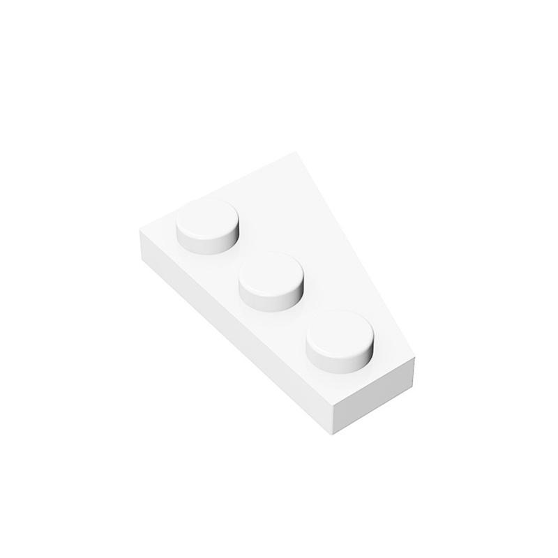43723 Wedge Plate 3 X 2 Left Bricks Collections Bulk Modular GBC Toys For Technical MOC DIY Building Blocks Compatible