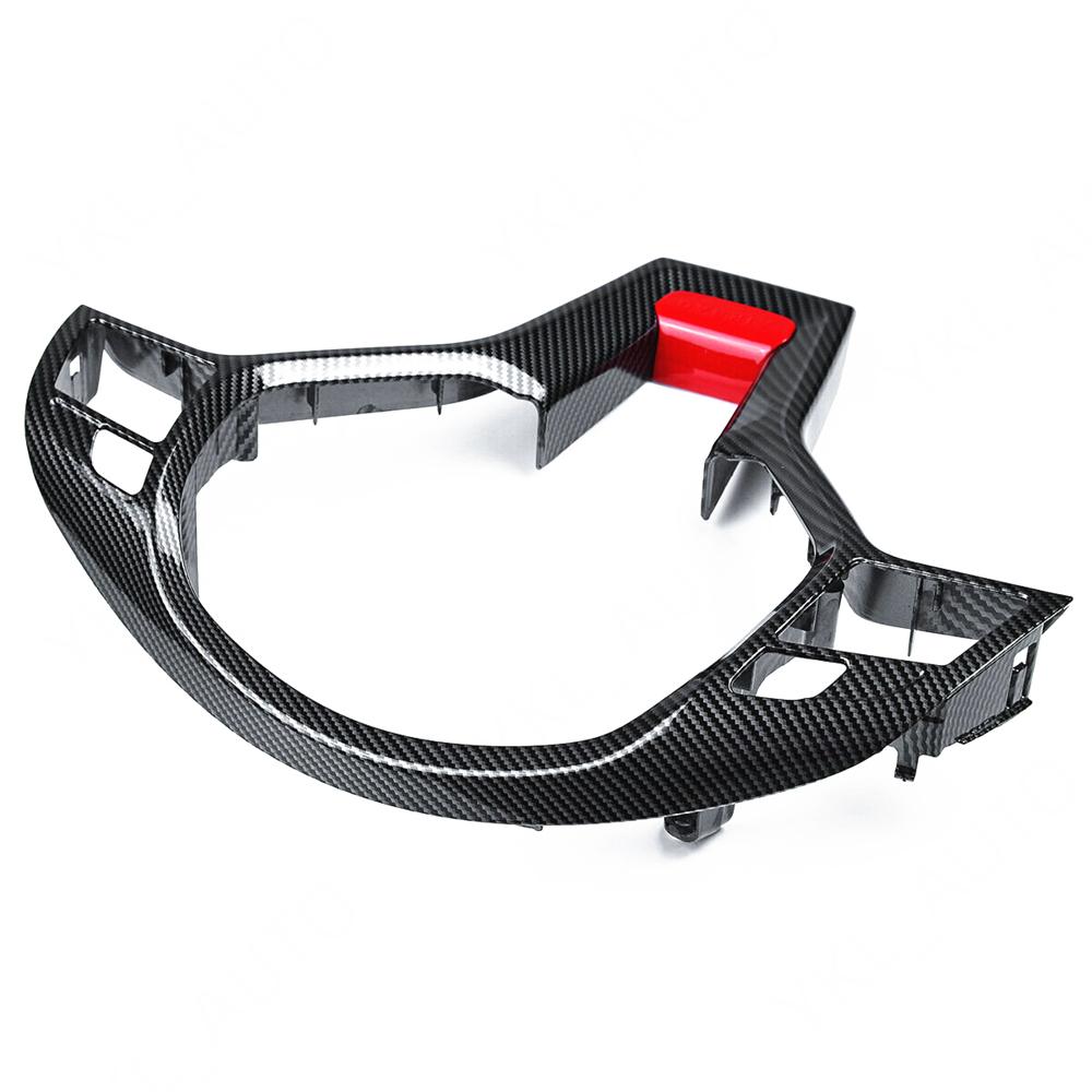 AMG Carbon Fiber Steering Wheel Trim For Mercedes W204 C-Class