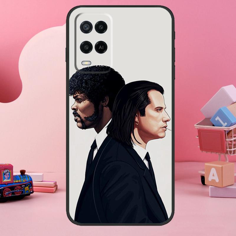 Pulp Fiction Case For OPPO A57s A17 A16 A15 A54 A74 A76 A96 A52 A72 A5 A9 A31 A53 A77 A91 A93 A54s Cover