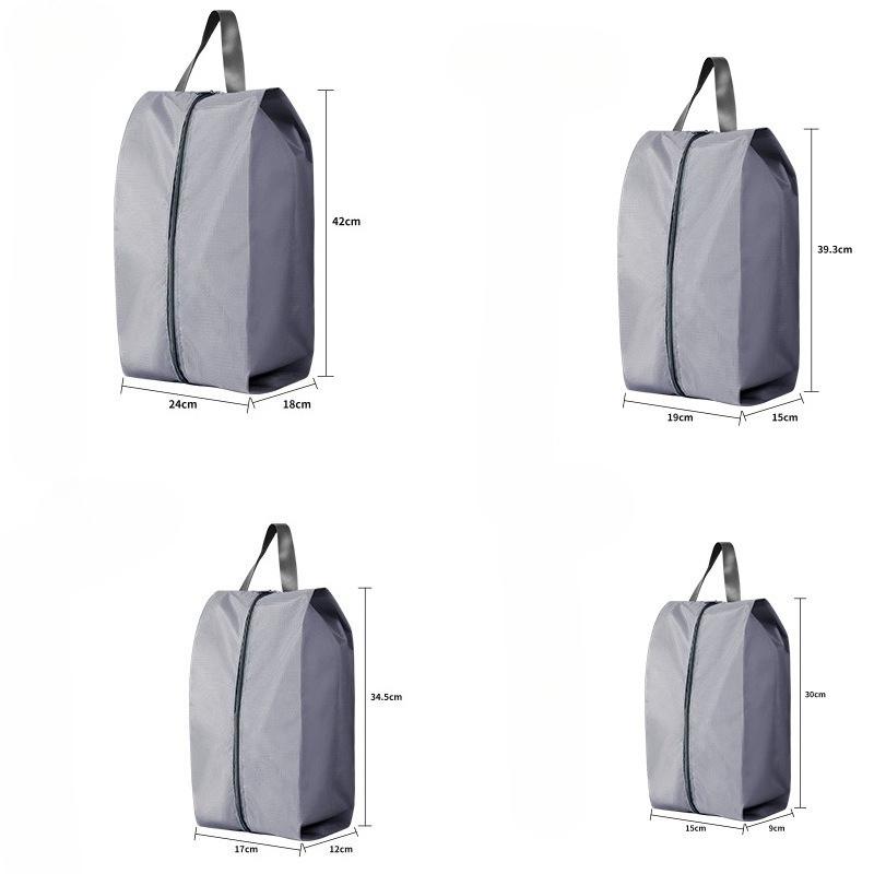 Portable Shoe Storage Bags Travel Shoe Cover Pouch Waterproof Pocket Unisex Zipper Organizer Bag Tote Bag Shoe Storage Pack