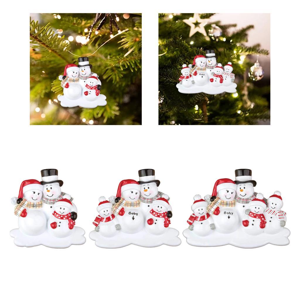 Family Ornaments 2025 Xmas Tree Decor Lovely Handmade Christmas Tree Ornament for Holiday Home Party Birthday Celebration