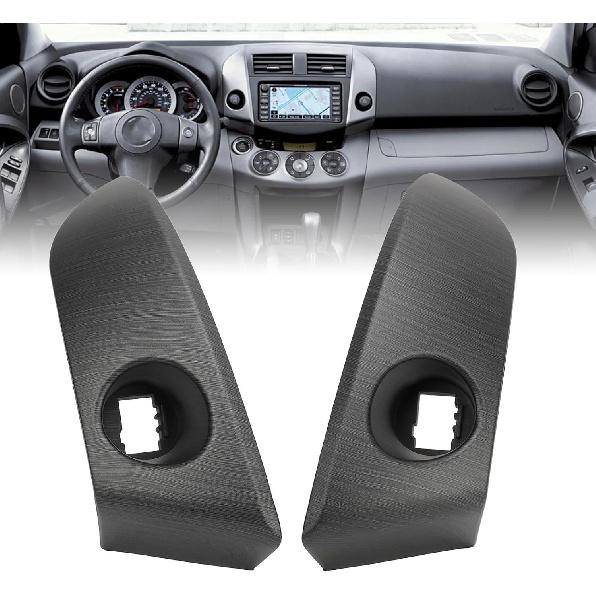 Center Air Vent Radio Bezel Trim 55412 42060 B1, Center Air Vent Trim Bezel Fits RAV4 2006-2012, ABS Construction, Enhanced Appearance
