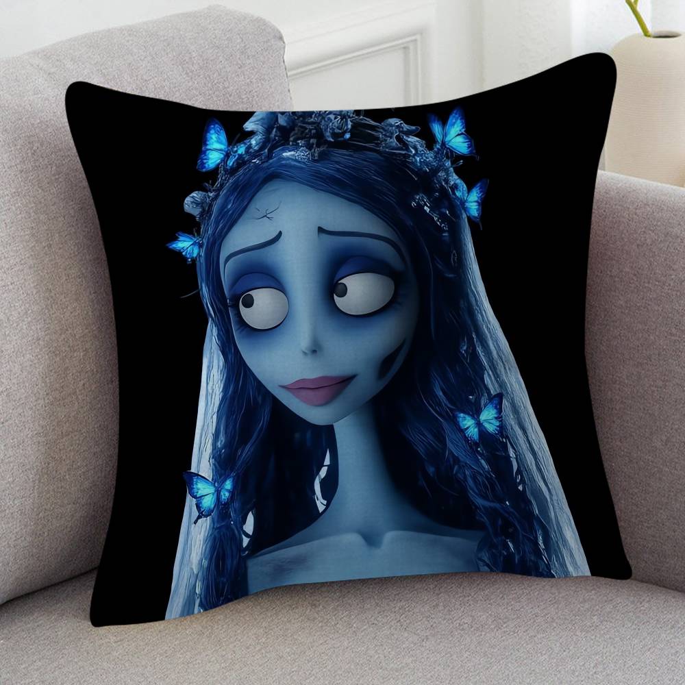 Anime Corpse Bride Game For Cartoon Print Peripheral Pillow Case Cushion Cover Home Decor Birthday Gift Pillowcover