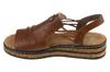 Rieker Sandals 62962, Womens brown Sandals
