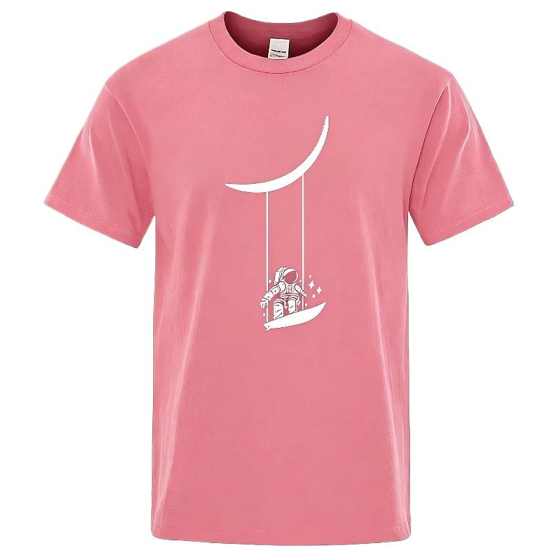 

Summer Men Tshirt 100 Cotton Summer Short Sleeve Funny Top Casual Loose Tee Oneck Soft Breathable Male Fabric Simple Stylish 2XL