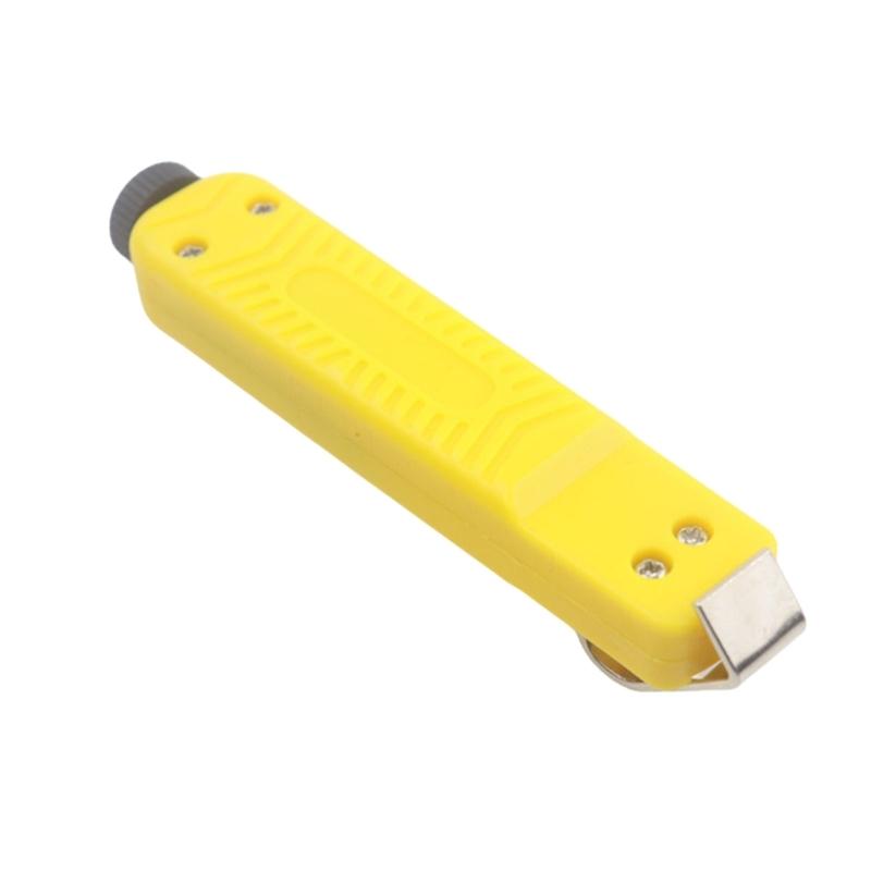 PVC Cable Stripper Round Cable Stripper ABS Constructions for Precise Insulation Removal With Adjustable Cutting Depth