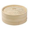 Pearl Metal Chinese Bamboo for Steaming and Xiaolongbao Steamer, 24cm, Vegetables, Shumai, (HC-662)