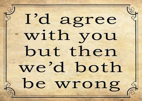 Id Agree But Retro Metal PlaqueSign Pub Bar Man Cave