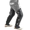 Genuine Cowhide Wool Motorcycle Knee Pads - Windproof & Coldproof for Men and Women