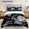 Rock Legends Fire Guitars Bedding (1 * duvet cover + 2 * pillowcase, without core) 2D Flat Soft and comfortable Duvet cover and pillowcase