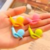 5PCS Cute Color Snail Squirrel Shape Silicone Mug Hanging Tool Tea Bag Holder Cup Tea Clips Cup Decoration Tool