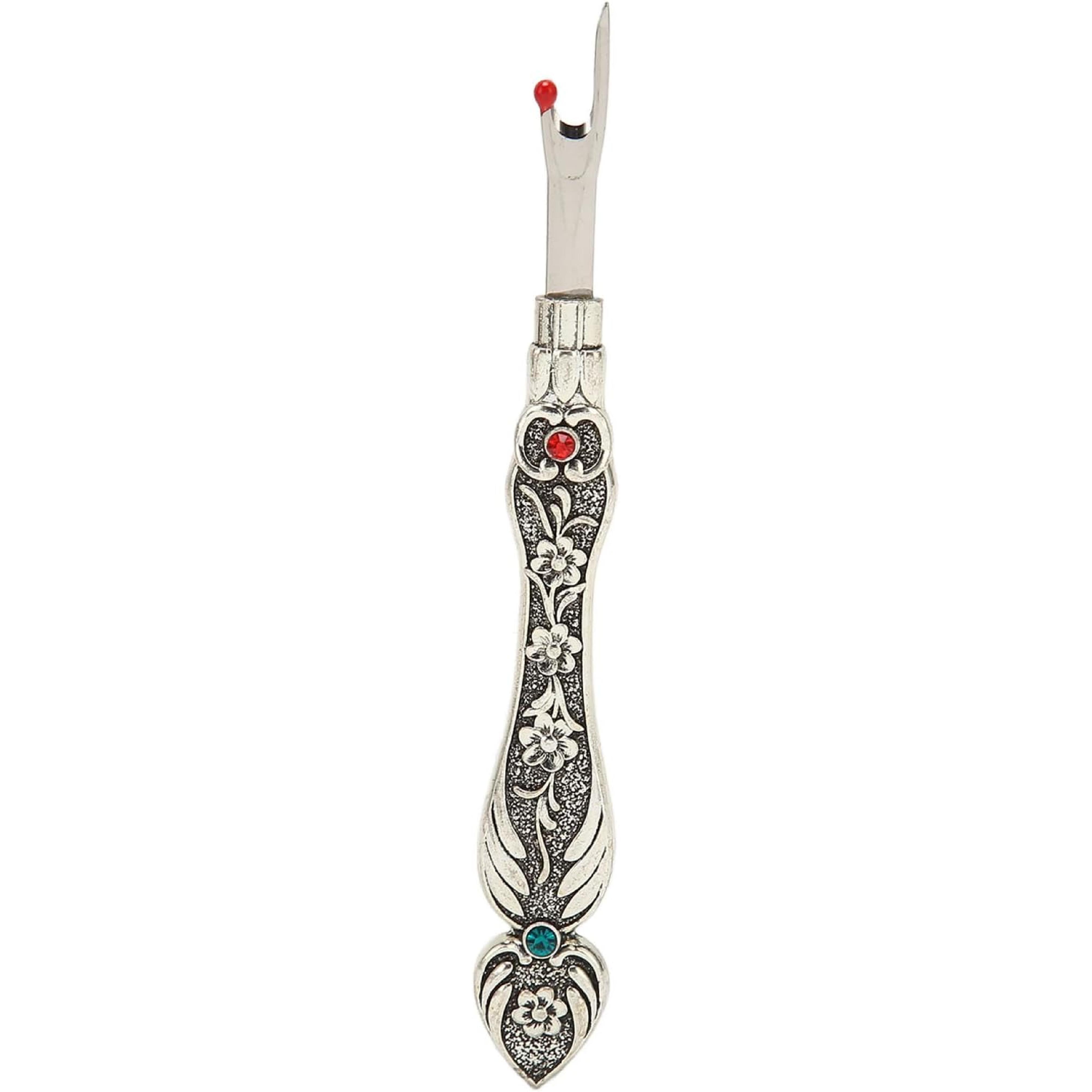 Fockety Seam Ripper, Vintage Sewing Seam Ripper, Ergonomic Thread Remover, Stitch Thread Unpicker Cutter Stitch Remover Tool for Sewing Crafting
