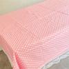 Lace Grid Desk Tablecloth for Dorms - Modern Student Design