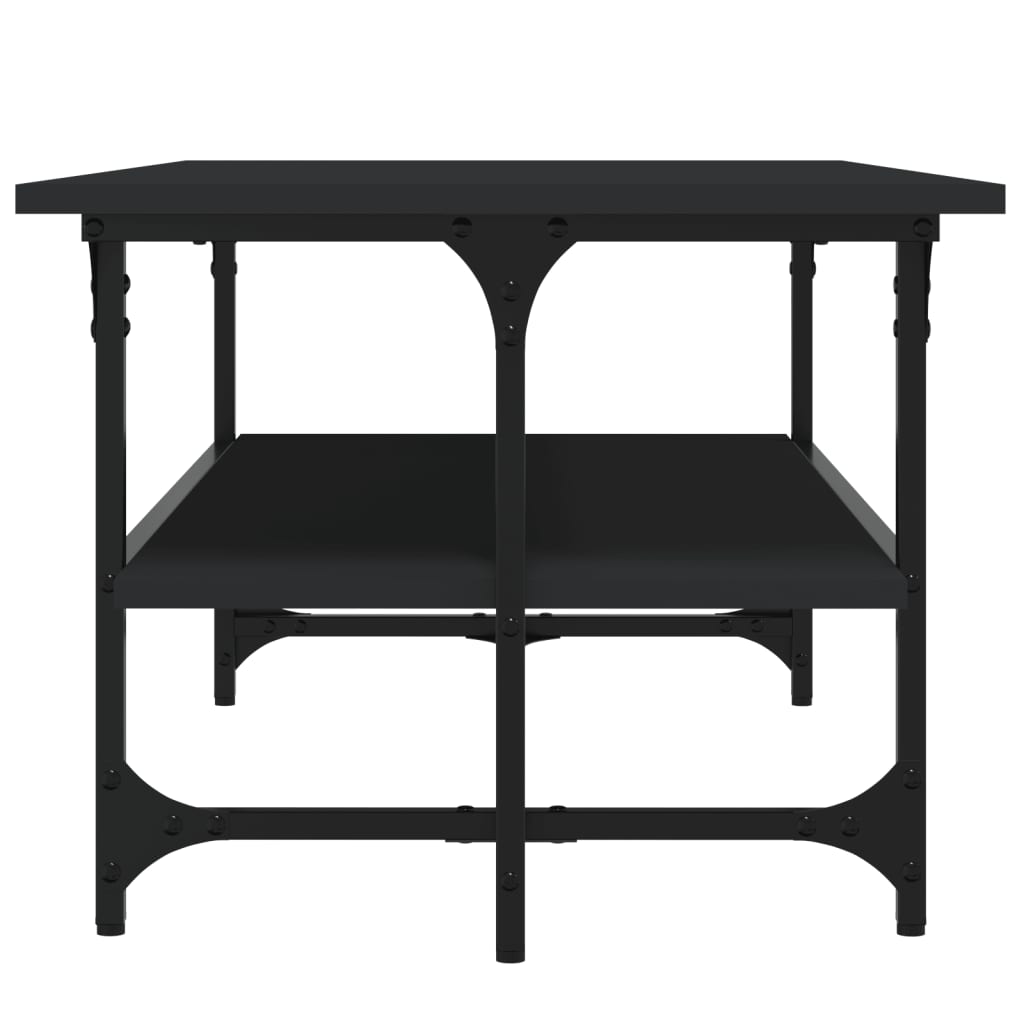Coffee Table Black 100x50x40 cm Particleboard