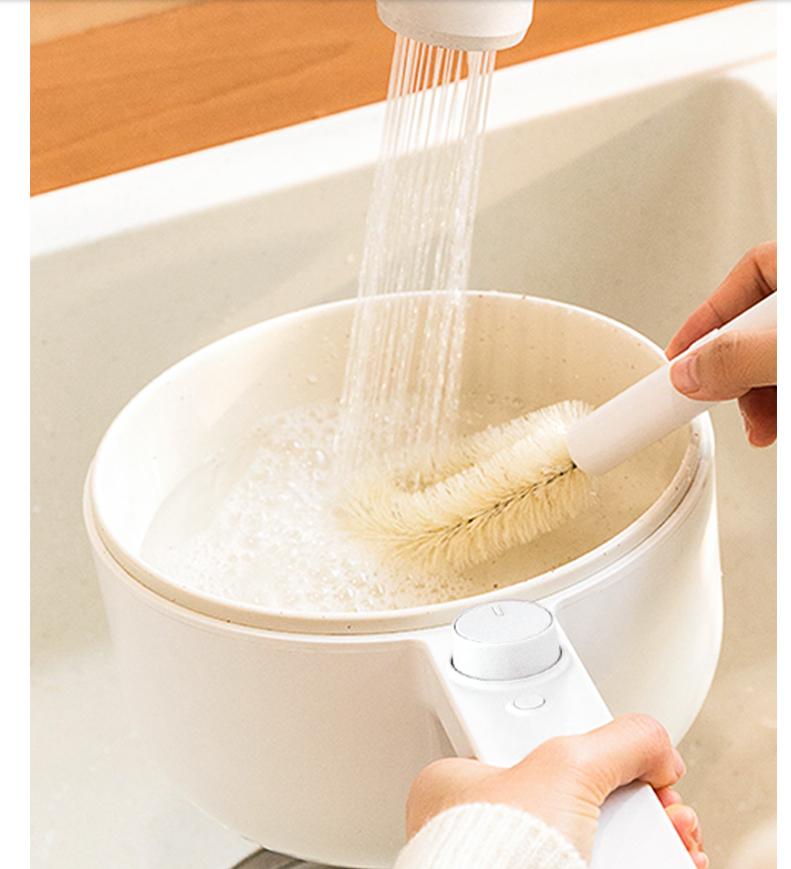 220V 1.5L Heim-Bratpfanne Kochtopf Tragbarer Elektrischer Multikocher Mini Elektrischer Hot Pot Mit Dampfeinsatz Für Reise Schule