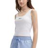 Fila Solid Color Slim Fit Casual Knit Tank Top Women Tops White F51W429103F-WT