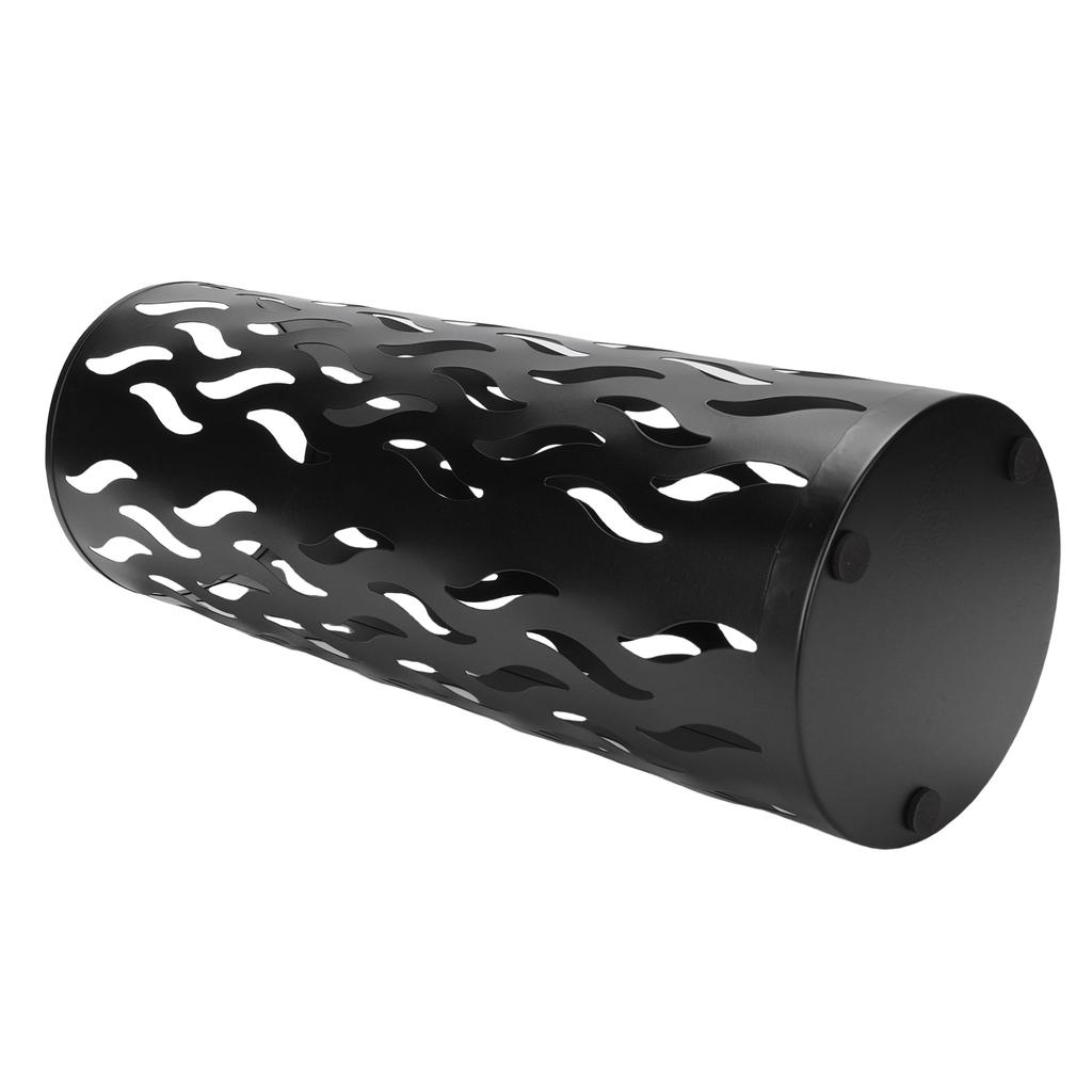 Metal Round Umbrella Holder for Entryway Umbrella S Shaped Hollow Out for Hotel