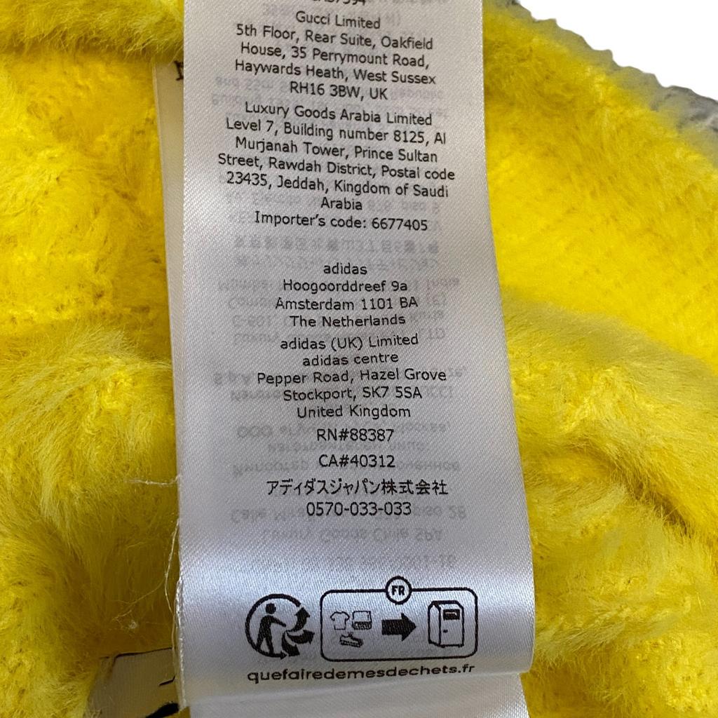 Used GUCCIsweater yellow cotton/polyester Women