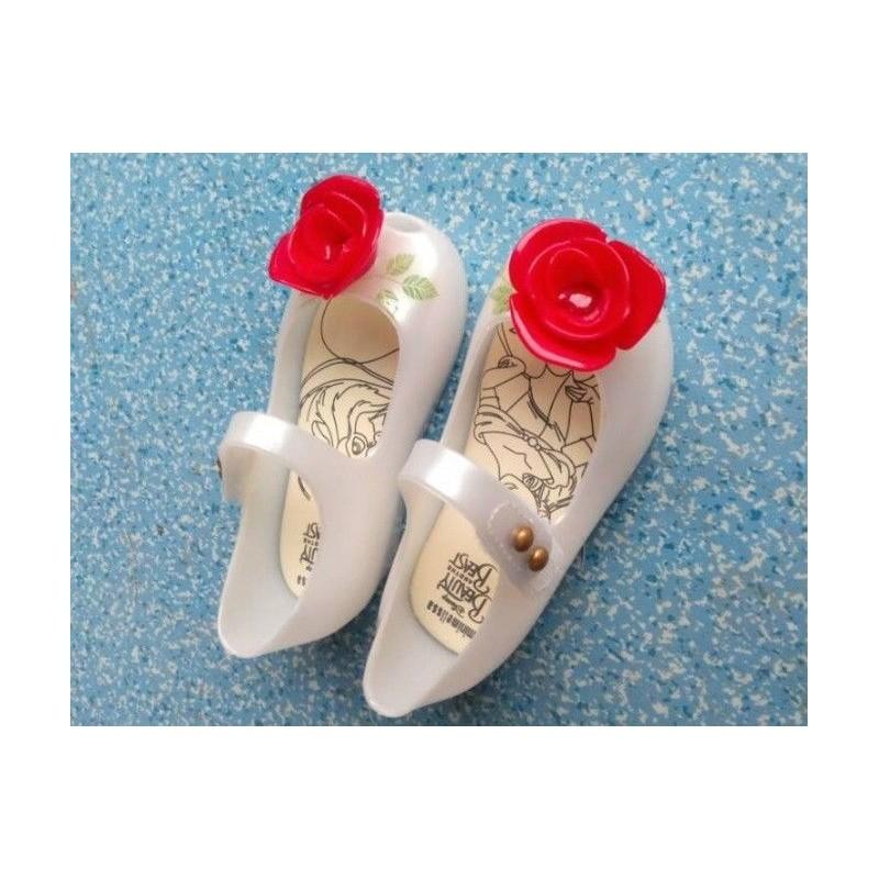 Adorable New Rose Kids Girls Mini Melissa Shoes Sandals For Toddlers In Us Sizes 6-11