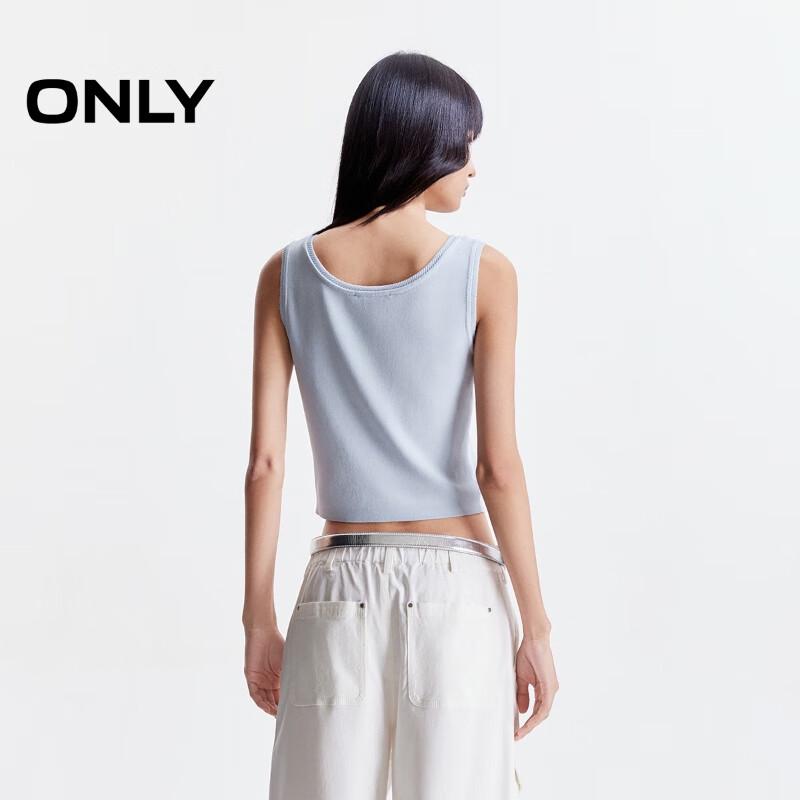ONLY Women's U-Neck Sleeveless Knit Top
