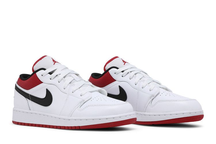 Air Jordan 1 Low GS 'White Gym Red'