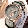 Top Classic Mens Automatic Watches Fashion Mechanical Watch For Man Business Stainless Steel Waterproof Wristwatches Reloj Mujer
