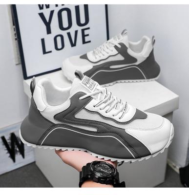 Heren Schoenen met Zachte Zool Nieuwe Zomer Lichtgewicht Antislip Schoenen Ademend Slijtvast Werkschoenen voor Heren Platform Sneakers Heren