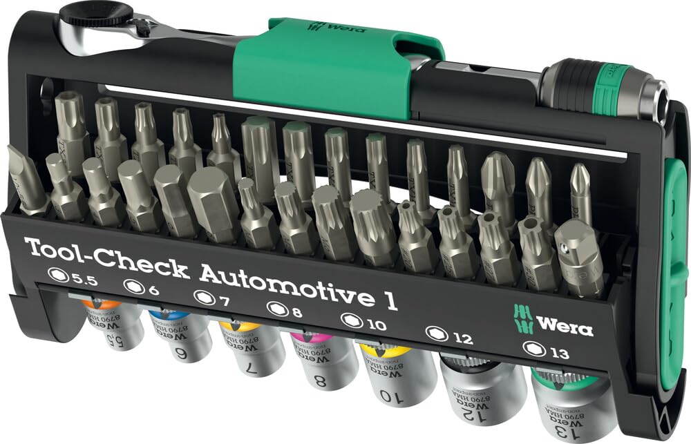 

Wera 05049065001 Automotive 1 Japanese Tool-Check [Official Import] зелёный