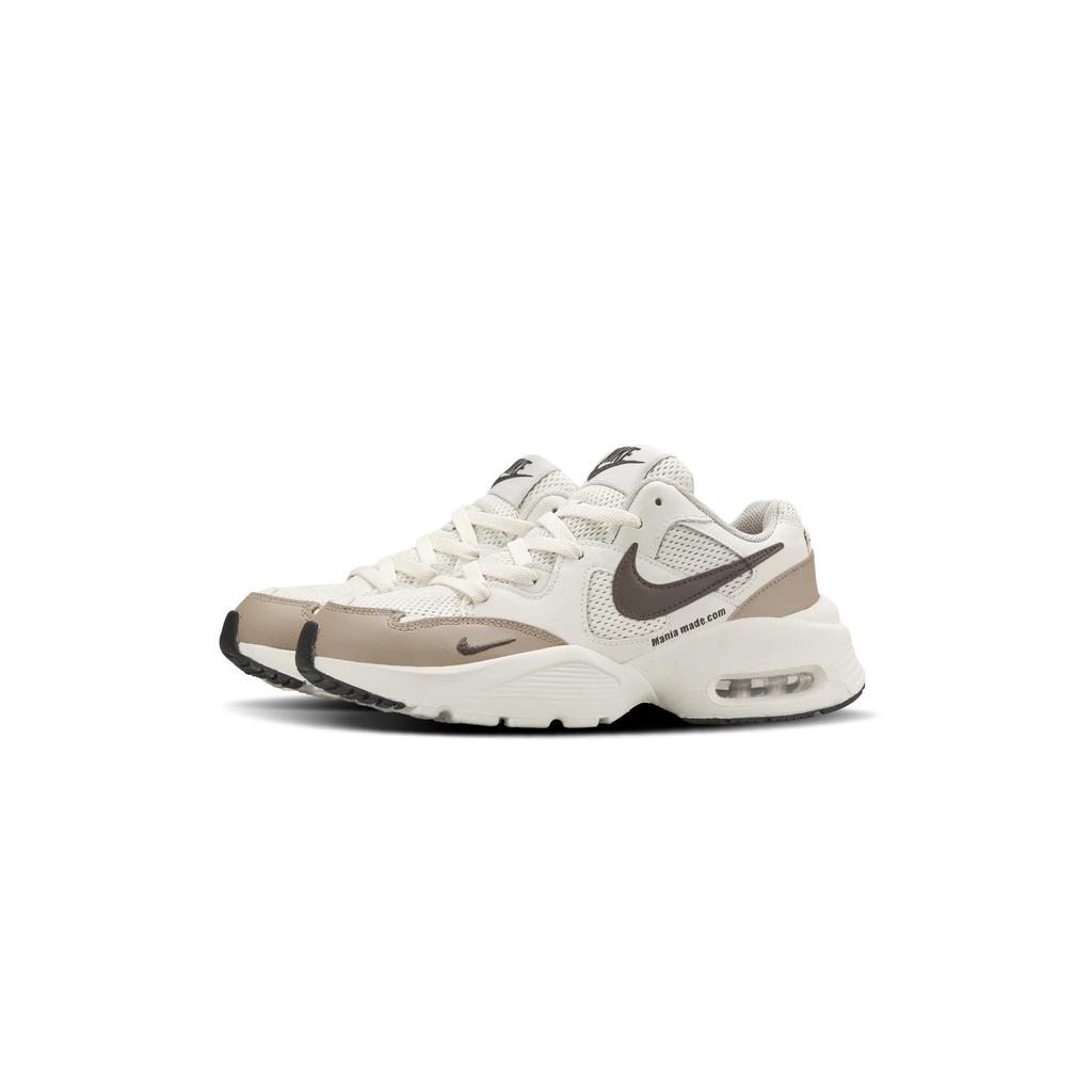 Nike Air Max Fusion Abrasion Resistant Slip Resistant Low Top Running Shoes Unisex Beige Brown CJ1671-100(Team882)