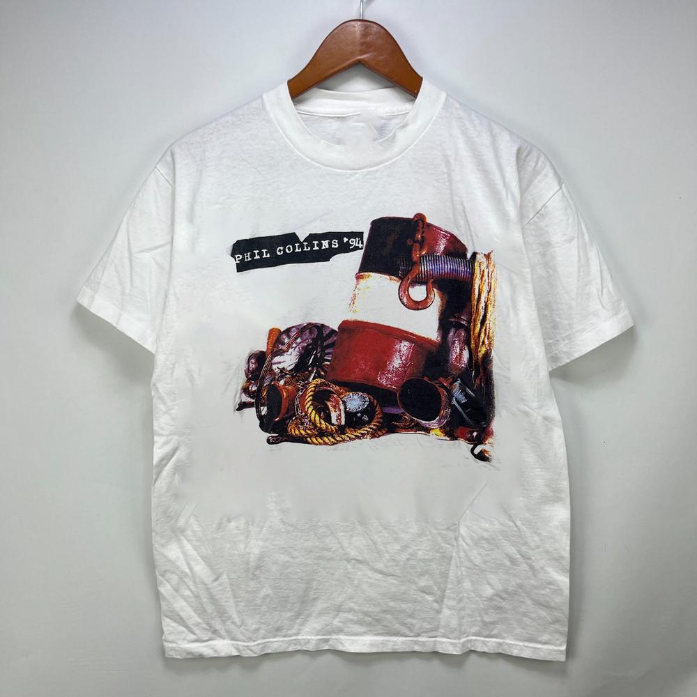 Винтажная футболка Phil Collins Brockum Tour Размеры от S до 5XL NZ156 БЕСПЛАТНАЯ ДОСТАВКА Унисекс Футболка L