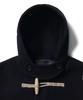 Musinsa Standard Wool Blend Extra Oversized Duffle Coat [Navy]
