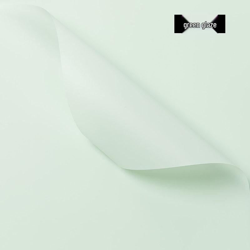 Translucent Waterproof Matte Paper for Florist Bouquets - Korean Solid Color Flower Packaging