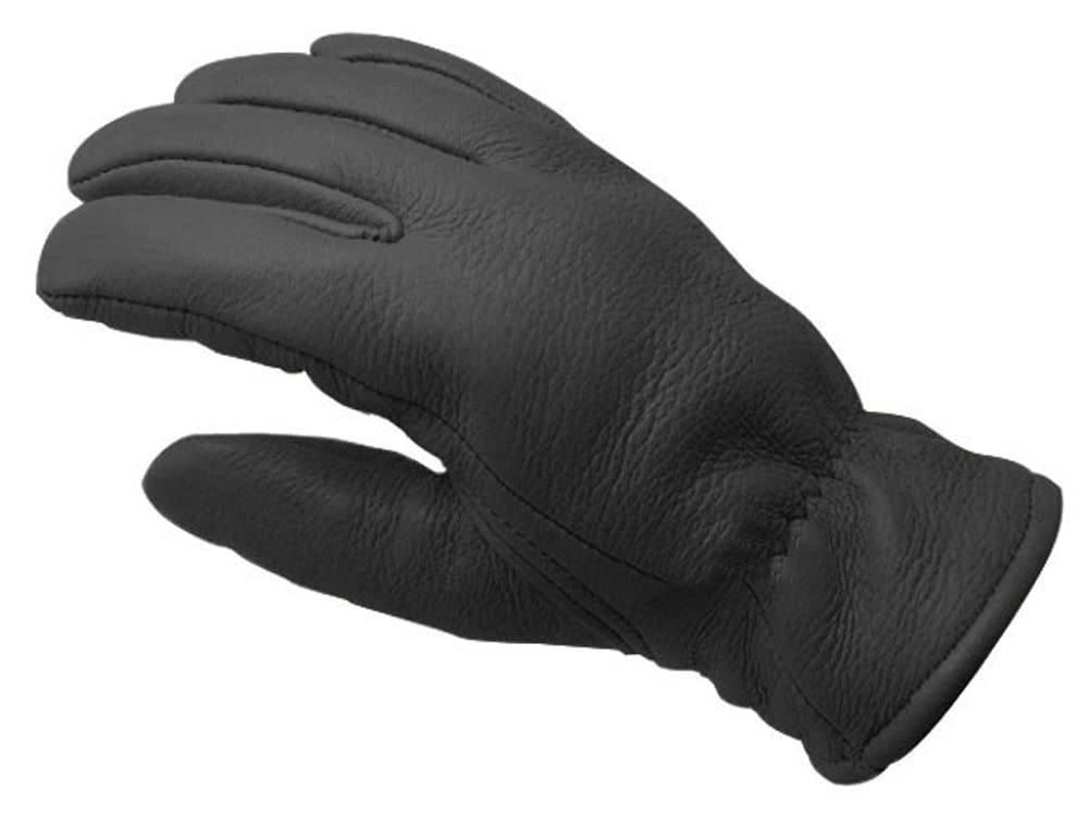 CHURCHILL GLOVE Size M (Churchill Gloves) Lined, BLACK, чёрный