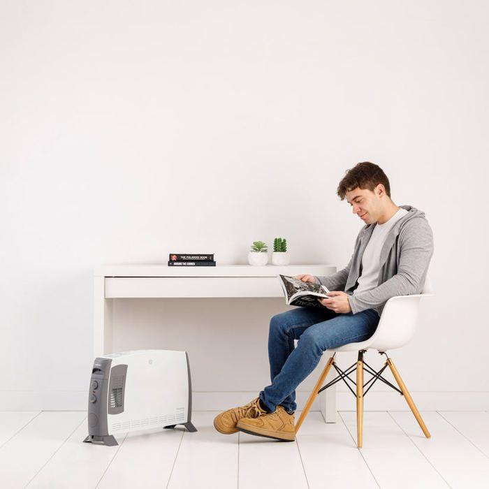 Convecteur CLIMA TURBO 2000 W Blanc Et Noir