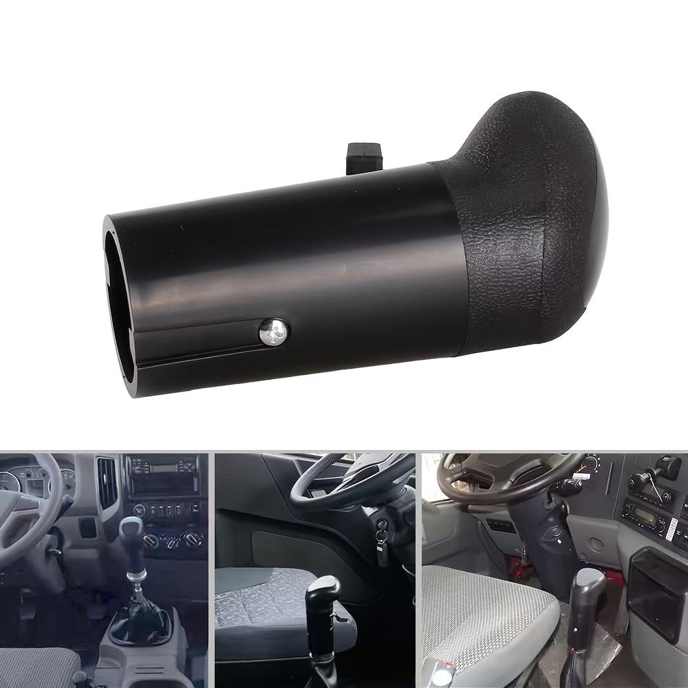 Aluminum Gear Shift Knob for Eaton Fuller Trucks - Easy Install, No Drilling Required, Black, Selector Lever