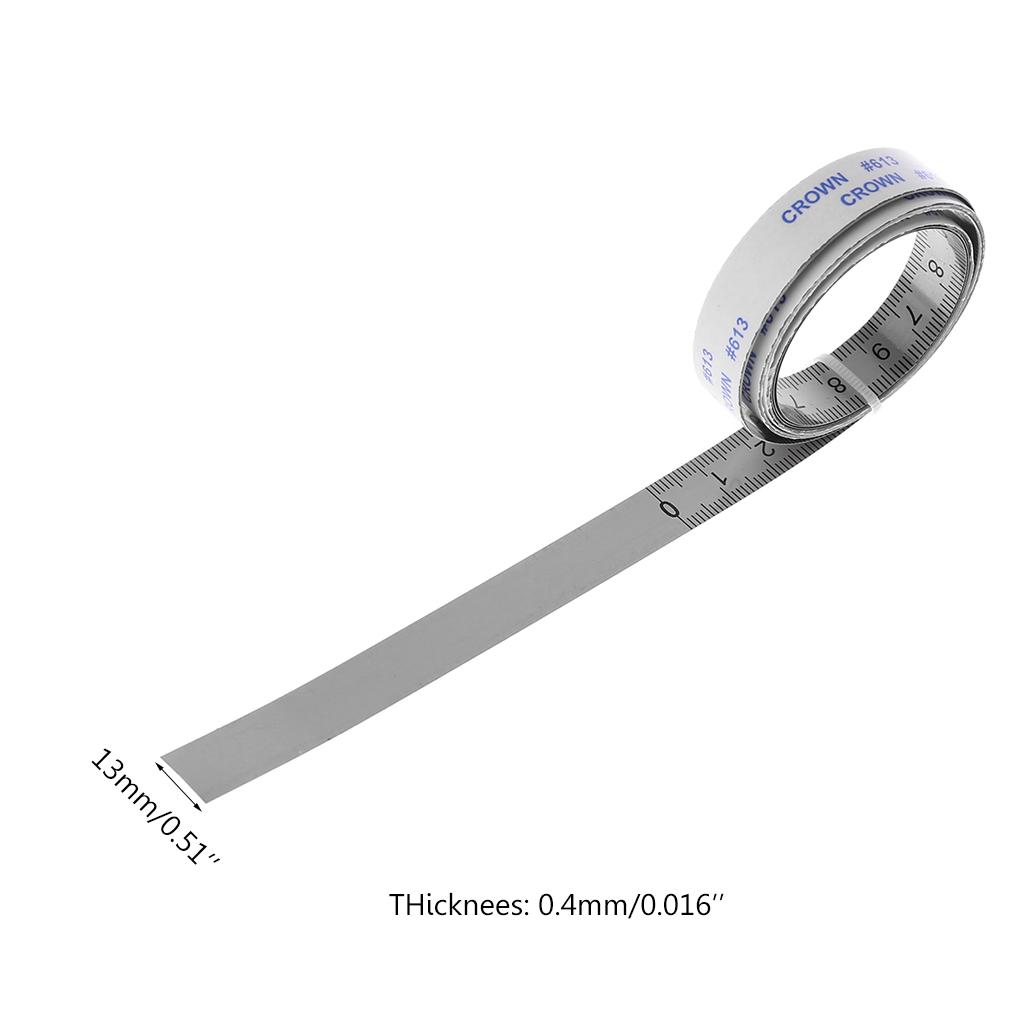 Miter Track Tape Measure Self Adhesive Metric Scale Ruler For T-track Router