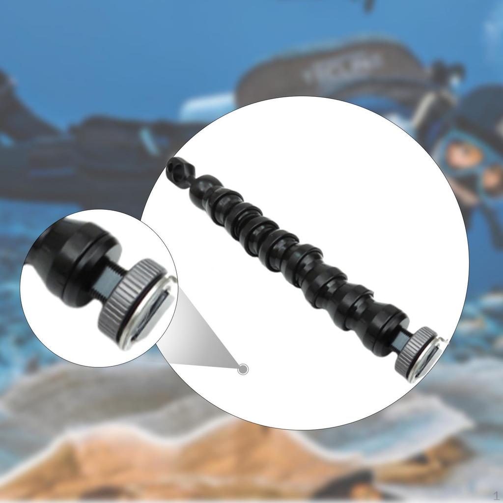 Underwater Camera Light Arm Diving Photography for Action Cage Dive Rig Ys Head Adapter
