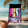 Ultra-Soft Beach Towel with Gymnastics Theme,Ideal for Pool - Camping, Diving - Perfect Travel Essential, Vibrant Beach Towel.