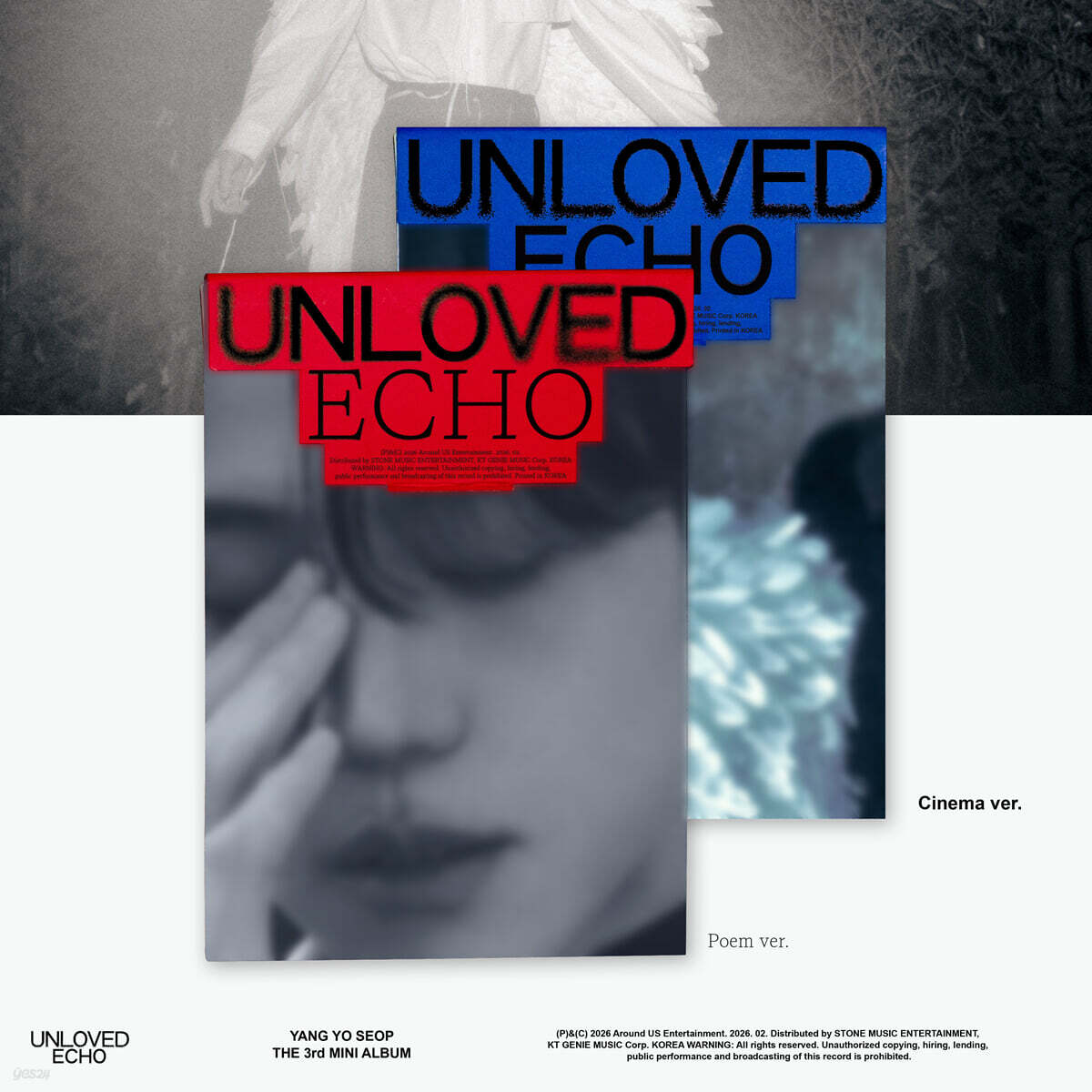 Yang Yoseop - 3rd Mini Album : Unloved Echo (2 Version Set)