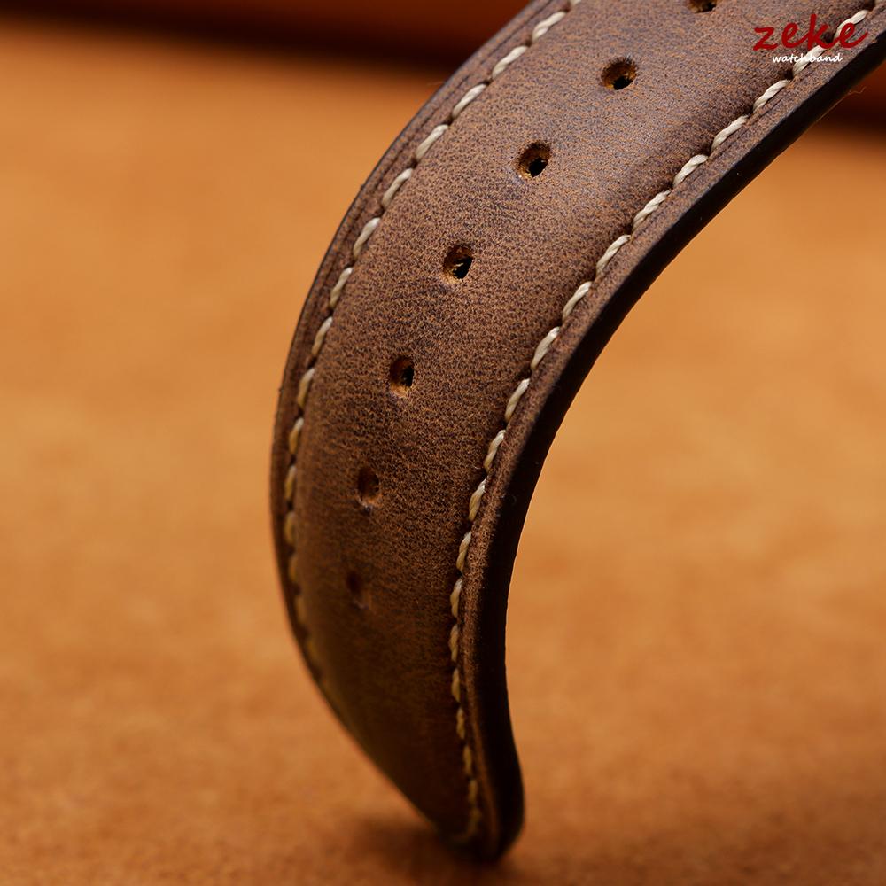 Cowhide Leather Watch Strap Butterfly Clasp Quick Release Bracelet 14/16mm 18mm 20mm 22mm 24mm for Samsung Galaxy Watch 7/6/5/4