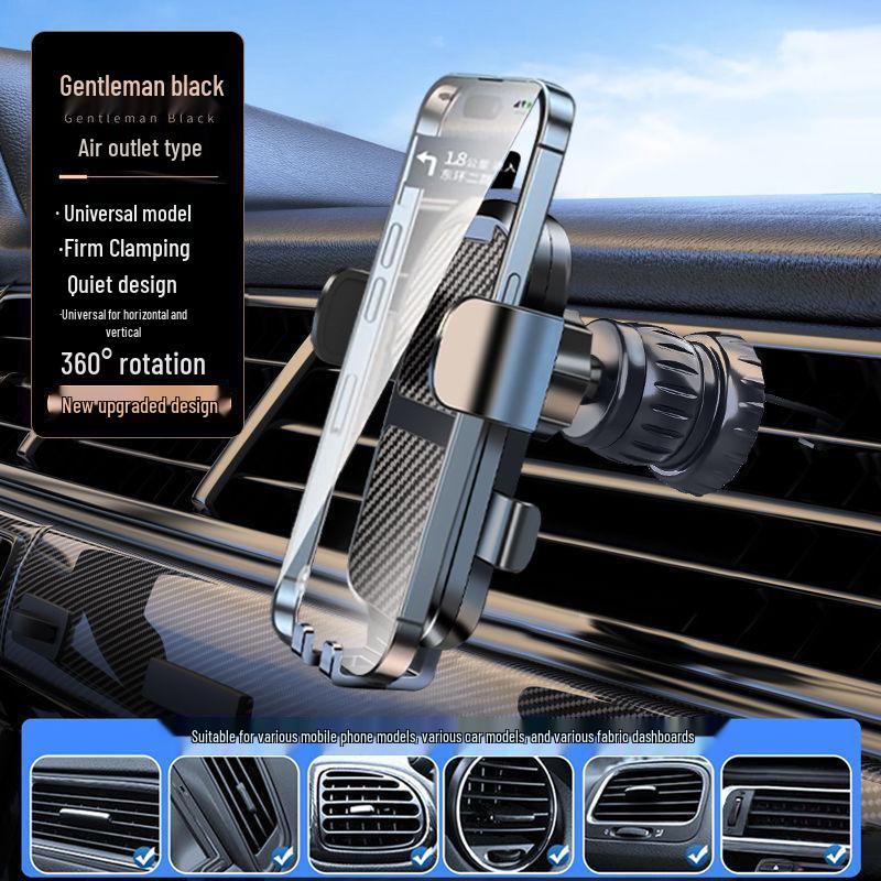 Longqi Universal Suction Cup Car Phone Holder for Dashboard Navigation