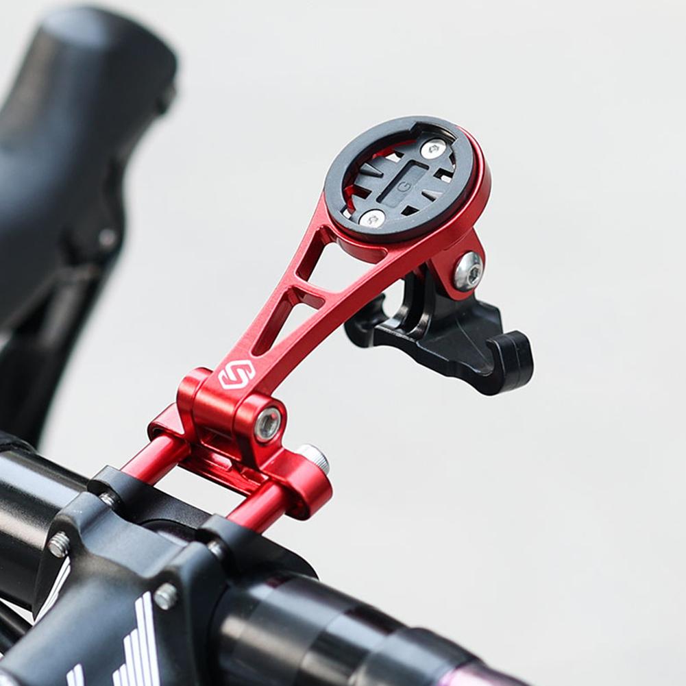 Langlebiger Fahrradcomputer-Halter aus Aluminiumlegierung, Fahrradhalterung, kompatibel mit Fahrrad-Gadgets, einfach zu installieren und leicht