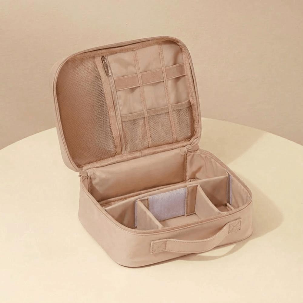 Double-Layer Waterproof Travel Bag Multifunctional Storage Bag  Daily Outings Single-layer Pink