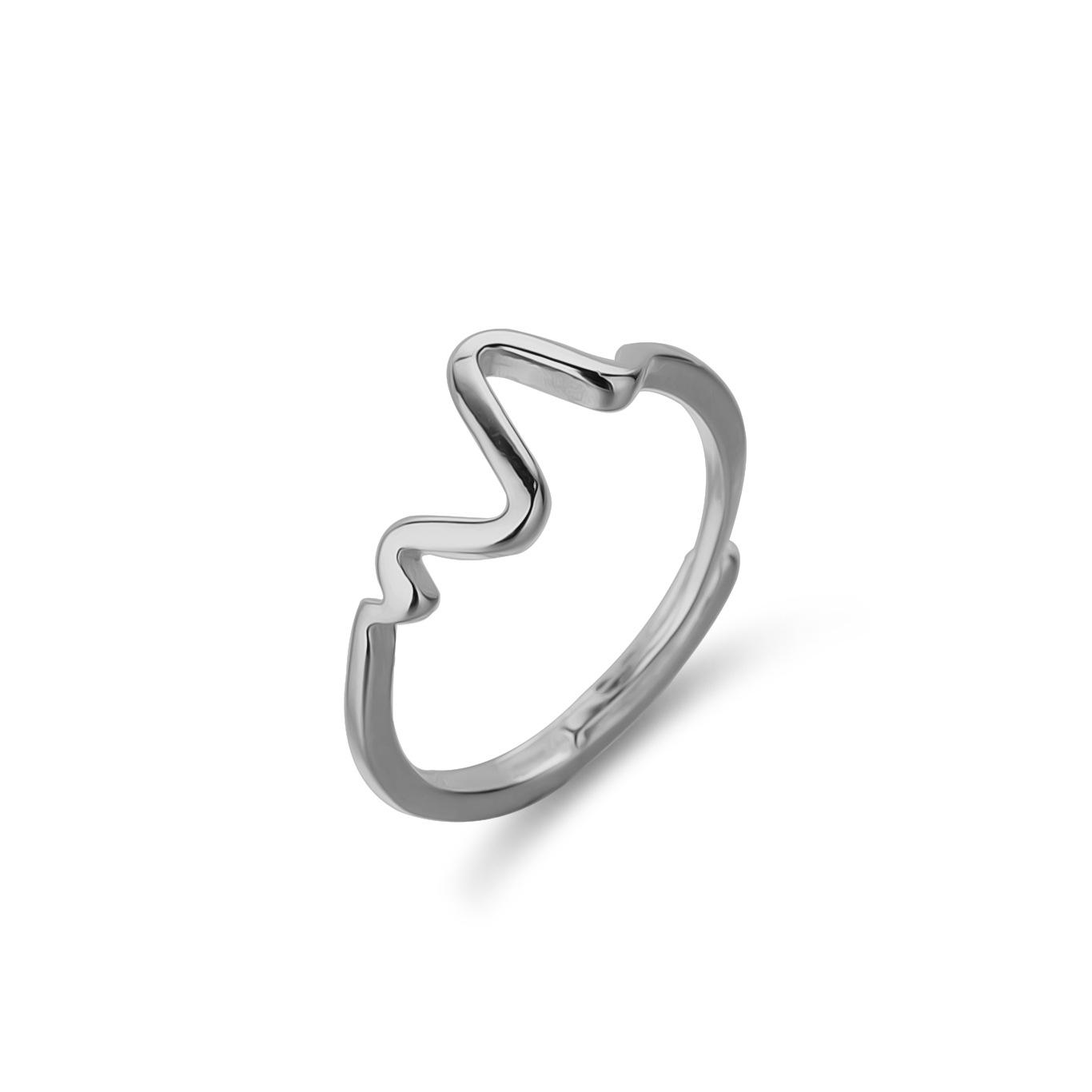 S925 Silver Vintage Smiley Face Open Ring Adjustable Women Jewelry Adjustable opening