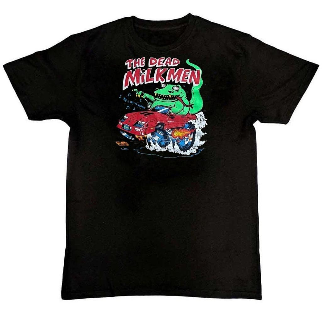 Vintage The Dead Milkmen Tour Graphic Print T-Shirt