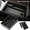 Center Console Organizer For Kia Sportage NQ5 Hybrid 2023 2024 with Electronic Transmission ONLY Armrest Storage Box Middle Tray