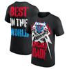 2026 CM Punk Pipe Bomb Pattern 3D Printed T-shirt Fashionable Men's High-quality Short Sleeved Top Summer Street Round Neck Clothing