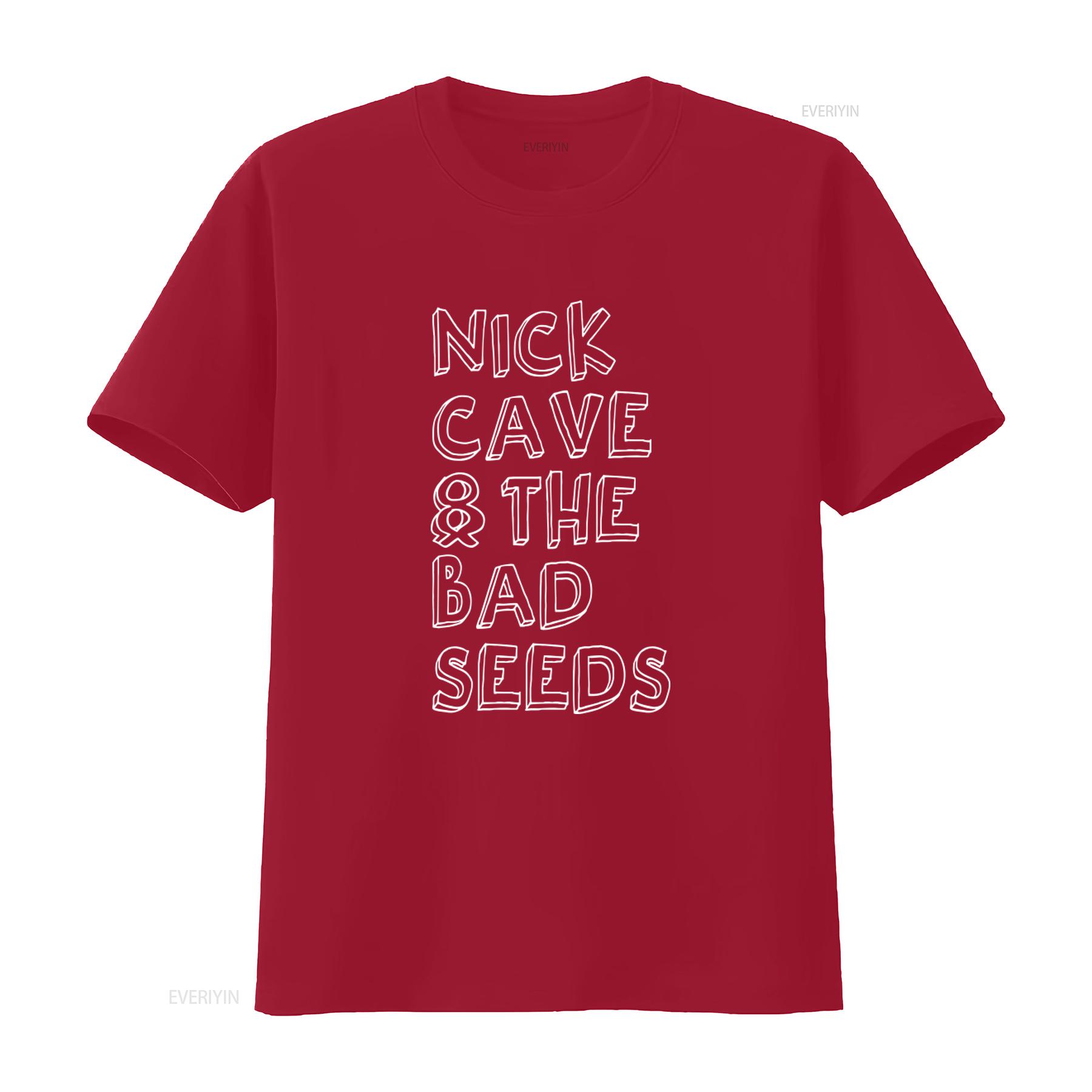 

2017 Depop Nick Cave and the Bad Seeds Black Mens T Shirt All Sizes Available vintage Washed Stylish fashion Versatile S