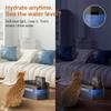 2.2L 2600 mAh Rechargeable Induction Water Fountain Household Pet Water Dispenser Wireless Automatic Cat Water Fountain